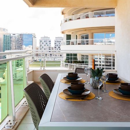 סליאמה Luxury Seafront 3Br With Pool By Arcobnb מראה חיצוני תמונה